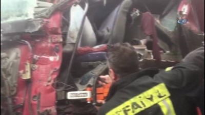 yolcu minibus -  Tavşanlı'da zincirleme trafik kazası: 1 yaralı  Videosu