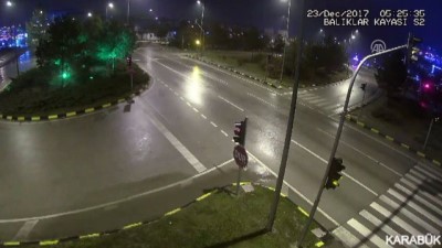 olumlu - Trafik kazaları MOBESE kameralarına yansıdı - KARABÜK  Videosu