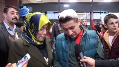 kutsal toprak -  Umreye gönderilen 147 öğrenci Gaziantep’e döndü Videosu