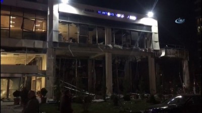 kazan dairesi -  Vergi Dairesinde patlama Videosu