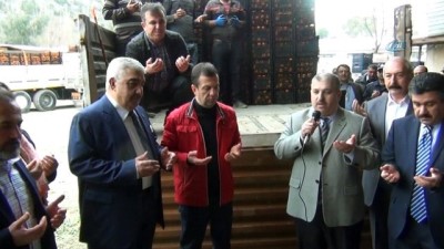 capulcu -  Adana'dan Afrin'deki Mehmetçiğe 60 ton portakal  Videosu
