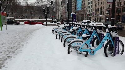 kar firtinasi - Kar fırtınası hayatı olumsuz etkiledi - CHICAGO  Videosu
