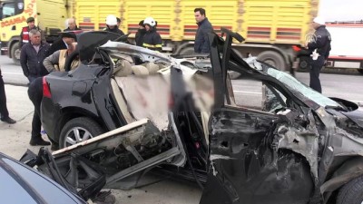 kirim - Trafik kazası: 3 ölü, 3 yaralı - KIRKLARELİ  Videosu