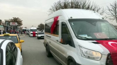 servis araci - Zeytin Dalı Harekatı'na destek konvoyu - ANKARA  Videosu