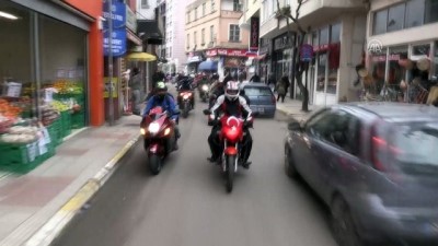 guzergah - Afrin şehitleri için saygı konvoyu - SİNOP Videosu