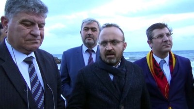 feribot seferleri - Bülent Turan Ayvacık'ta liman sahasında inceleme yaptı - ÇANAKKALE  Videosu