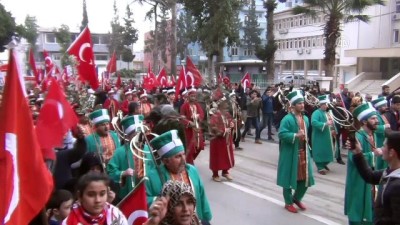 psikolojik destek - Zeytin Dalı Harekatı'na destek - Mehmetçik'e destek yürüyüşü - HATAY Videosu