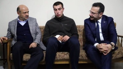 Başbakan Yardımcısı Işık'tan Afrin gazisine ziyaret - KOCAELİ