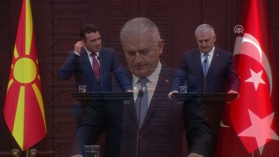 Başbakan Yıldırım: 'Makedonya'yı anayasal ismiyle ilk tanıyan ülkeyiz' - ANKARA 