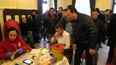 kinali -  Edirne Belediyesi bin 500 personeli ile Afrin için toplu kan bağışında bulundu  Videosu