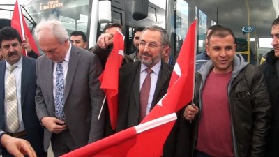 kazanci -  Kütahya özel halk otobüsü işletmecilerinden Mehmetçiğe destek Videosu