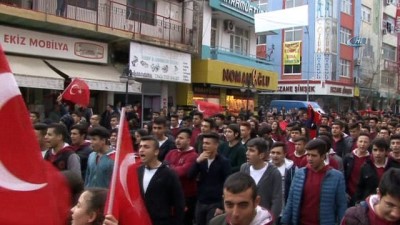  Lise öğrencileri Afrin için askerlik şubesine başvurdu 