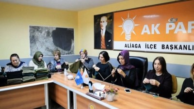  Mehmetçiğe çorap ve boyunluk ördüler