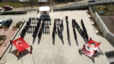 okul bahcesi -  Öğrencilerden Afrin'e destek Videosu