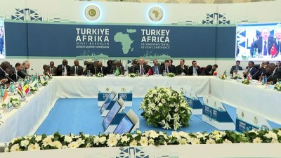 Türkiye-Afrika 2. Bakanlar Gözden Geçirme Konferansı - Dışişleri Bakanı Çavuşoğlu - İSTANBUL 