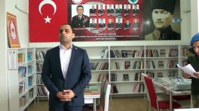 yuksek gerilim hatti -  Uşak'ta Kato şehitleri adına kütüphane açıldı Videosu