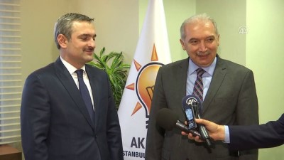 muhabir - Uysal, AK Parti İl Başkanı Şenocak'ı ziyaret etti - İSTANBUL Videosu