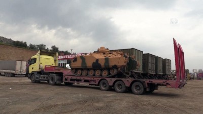 Zeytin Dalı Harekatı - Terör mevzileri vuruluyor - HATAY 