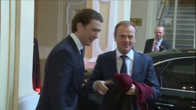 baskent - AB Konseyi Başkanı Tusk, Avusturya'da - VİYANA Videosu