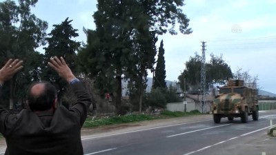 zirhli araclar - Afrin sınırına mehter marşı eşliğinde sevkiyat - HATAY  Videosu