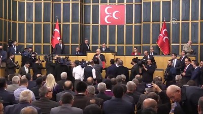 grup toplantisi - Bahçeli: 'Şehide haciz millete ihanettir' - TBMM  Videosu