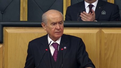 grup toplantisi - Bahçeli: “Yüz binlerce bozkurt Afrin için hazırdır” - TBMM  Videosu