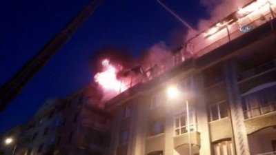 dogalgaz -  Başkent'te korkutan yangın Videosu