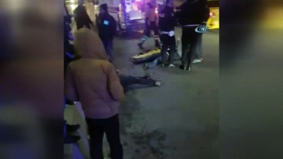 motosiklet kazasi -  Beyoğlu'nda motosiklet kazası: 3 yaralı  Videosu