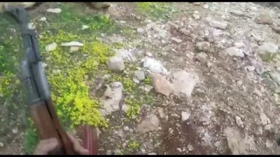 teroristler - Cinderes'in Deviye köyündeki çatışmanın sıcak anları görüntülere yansıdı - İDLİB  Videosu