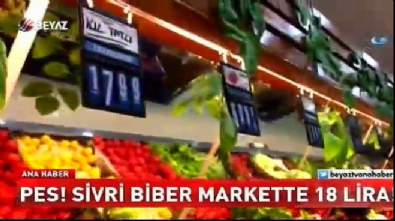 beyaz haber - Markette de pazarda da pahalı! Videosu