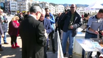 teroristler - Marmaris'te Afrin şehitleri için lokma dağıtıldı - MUĞLA Videosu