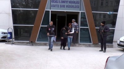 yankesicilik cetesi -  Nineli torunlu yankesici aile önce kameraya sonra polise yakalandı Videosu