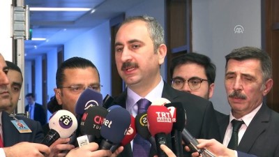 haciz islemi - Adalet Bakanı Gül - Şehit Özalkan'ın emekli ikramiyesine haciz işlemi başlatılması - ANKARA  Videosu