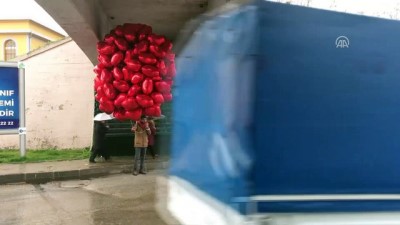 ucan balon - Baloncunun satış hayali 'suya düştü' - EDİRNE Videosu