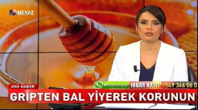 beyaz haber - Gripten bal yiyerek korunun! Videosu