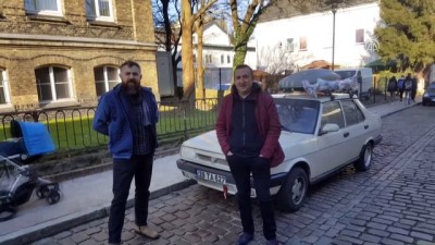 gurbetci - İddia üzerine 1989 model araçla Avrupa turu yaptılar - GİRESUN  Videosu