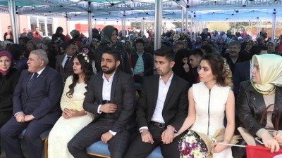 toplu nikah toreni - Kahramanmaraş'ta toplu nikah töreni  Videosu