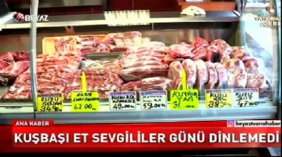 beyaz haber - Kuşbaşı et sevgililer günü dinlemedi! Videosu