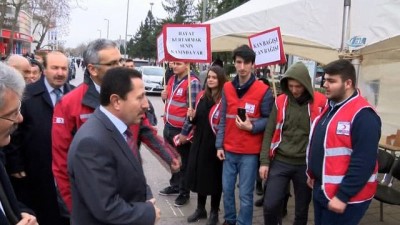 kok hucre nakli -  Lösemi hastası Utku’ya umut olmak için sıraya girdiler Videosu