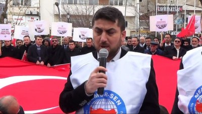 emperyalizm -  Memur-Sen’den Zeytin Dalı Harekatı'na destek açıklaması Videosu
