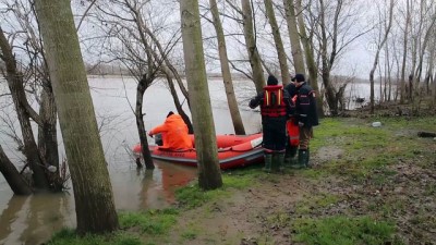 kacak - Meriç Nehrinde kaybolan kişileri arama çalışmaları sürüyor - EDİRNE  Videosu