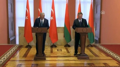 basin toplantisi - Yıldırım - Kobyakov ortak basın toplantısı - MİNSK Videosu