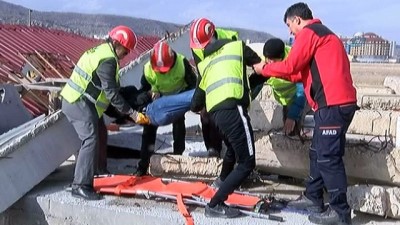 goc dalgasi -  Afyonkarahisar’da gerçeğini aratmayan arama kurtarma tatbikatı  Videosu
