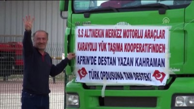 kooperatif - Altınekin'den 300 tırla Zeytin Dalı Harekatı'na destek konvoyu - KONYA Videosu
