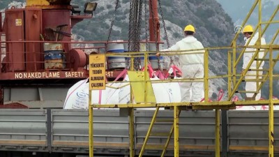 sparta - Antalya Limanı'ndan 2 milyon tonluk mermer ihracatı - ANTALYA  Videosu