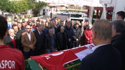 cenaze araci - Antalyaspor’dan hayatını kaybeden eski futbolcusuna tören  Videosu