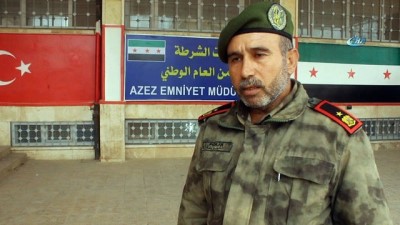polis teskilati -  -Azez’in Güvenliğini 4 Bin Polis Sağlıyor  Videosu