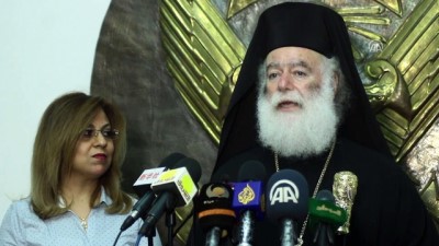 iskenderiye - İskenderiye Rum Ortodoks Patriği Theodoros, Sudan'da - HARTUM  Videosu