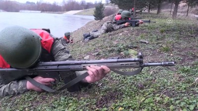 tatbikat - Mehmetçikten gerçeği aratmayan tatbikat (2) - KIRKLARELİ  Videosu