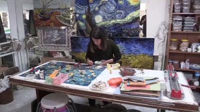 sanat eseri - Mimaride her dönemin gözdesi mozaik - MERSİN  Videosu